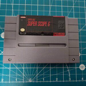 Super Scope 6 - Super Nintendo SNES Cartridge Only Tested Game